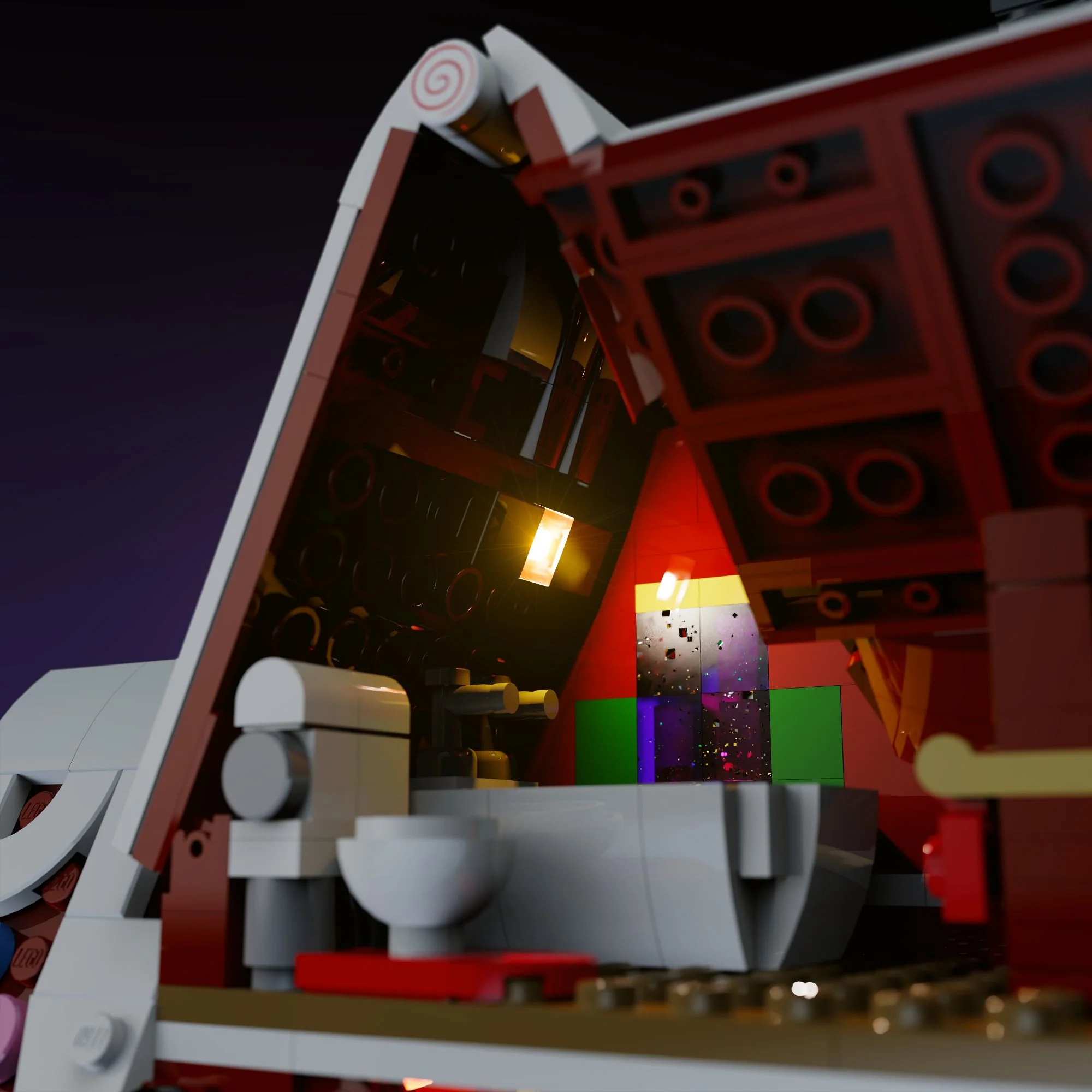 Light Kit for LEGO® Gingerbread House #10267 - Image 9